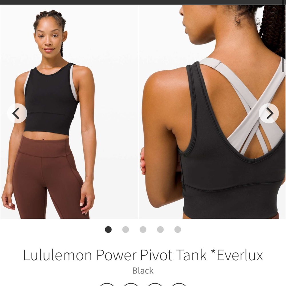 Lululemon Power Pivot Tank - Picture 4 of 4